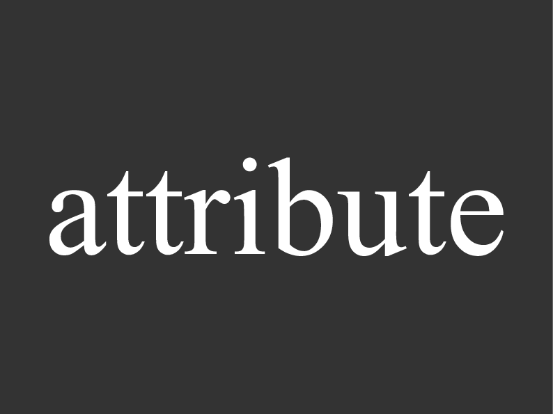 Attribute